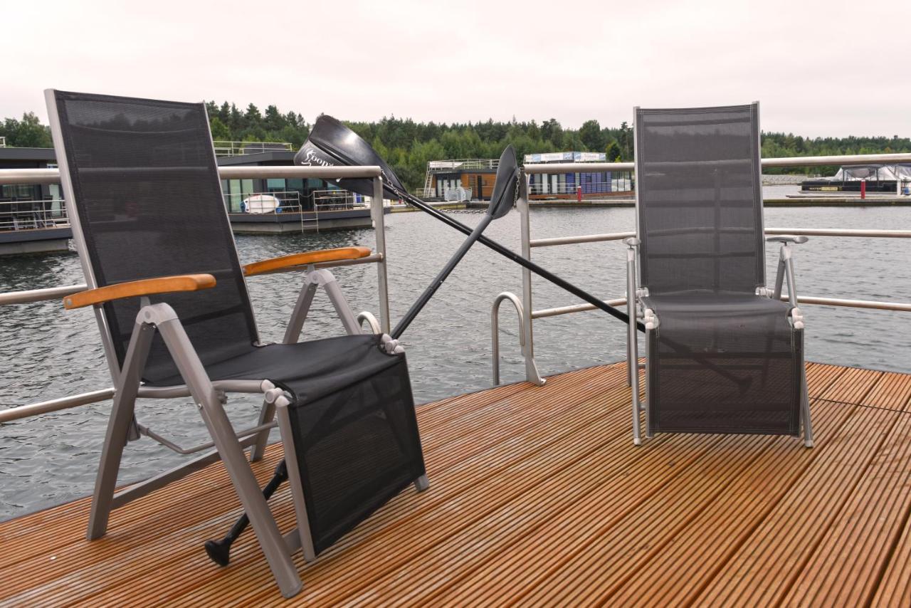 Hausboote Am Baerwalder See Traumhaus-Mieten Klitten Bagian luar foto