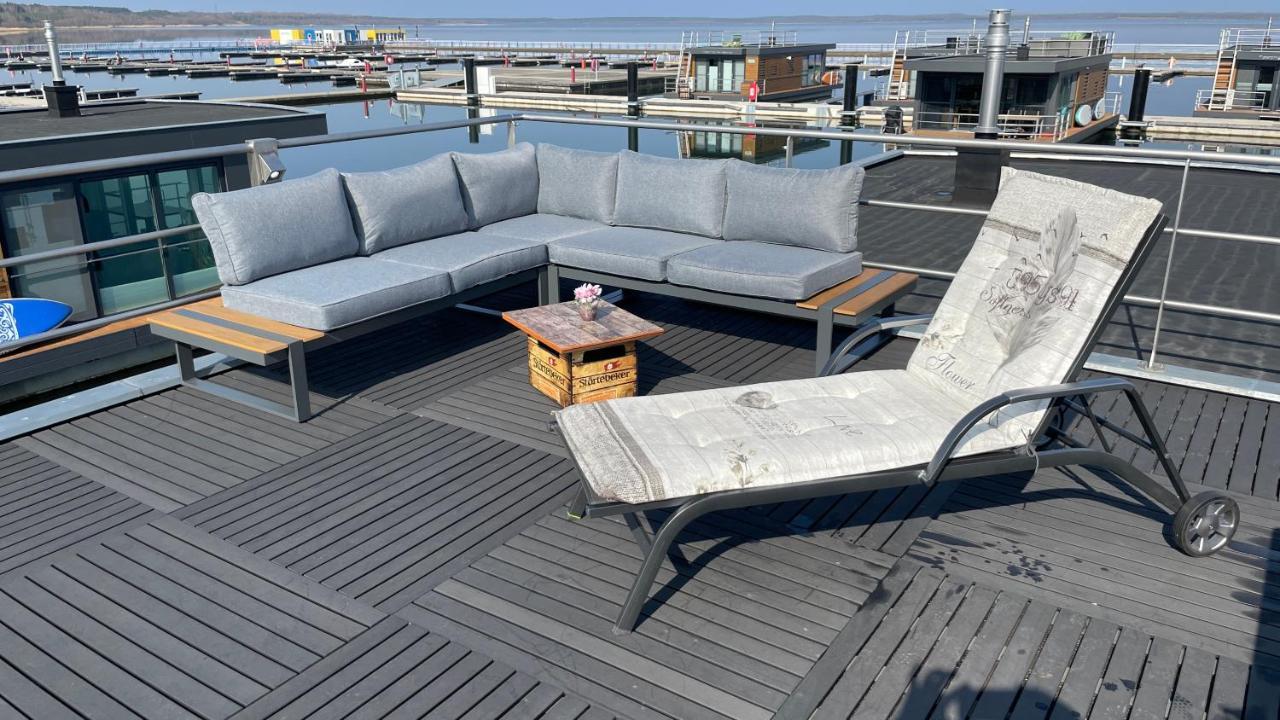 Hausboote Am Baerwalder See Traumhaus-Mieten Klitten Bagian luar foto